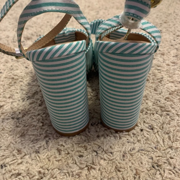 Qupid Cashmere Heeled Sandal - Picture 9 of 10